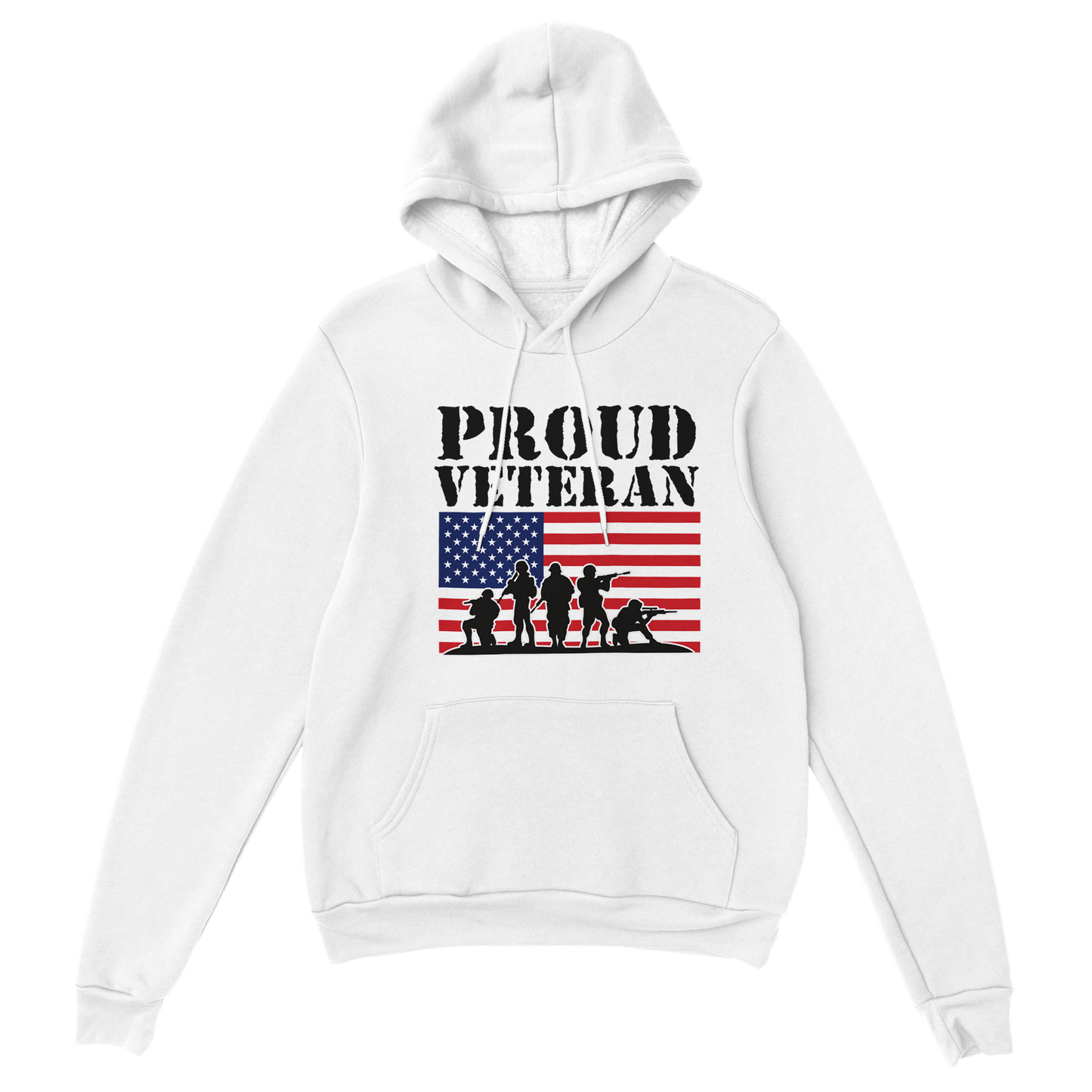 Proud Veteran - Classic Unisex Pullover Hoodie