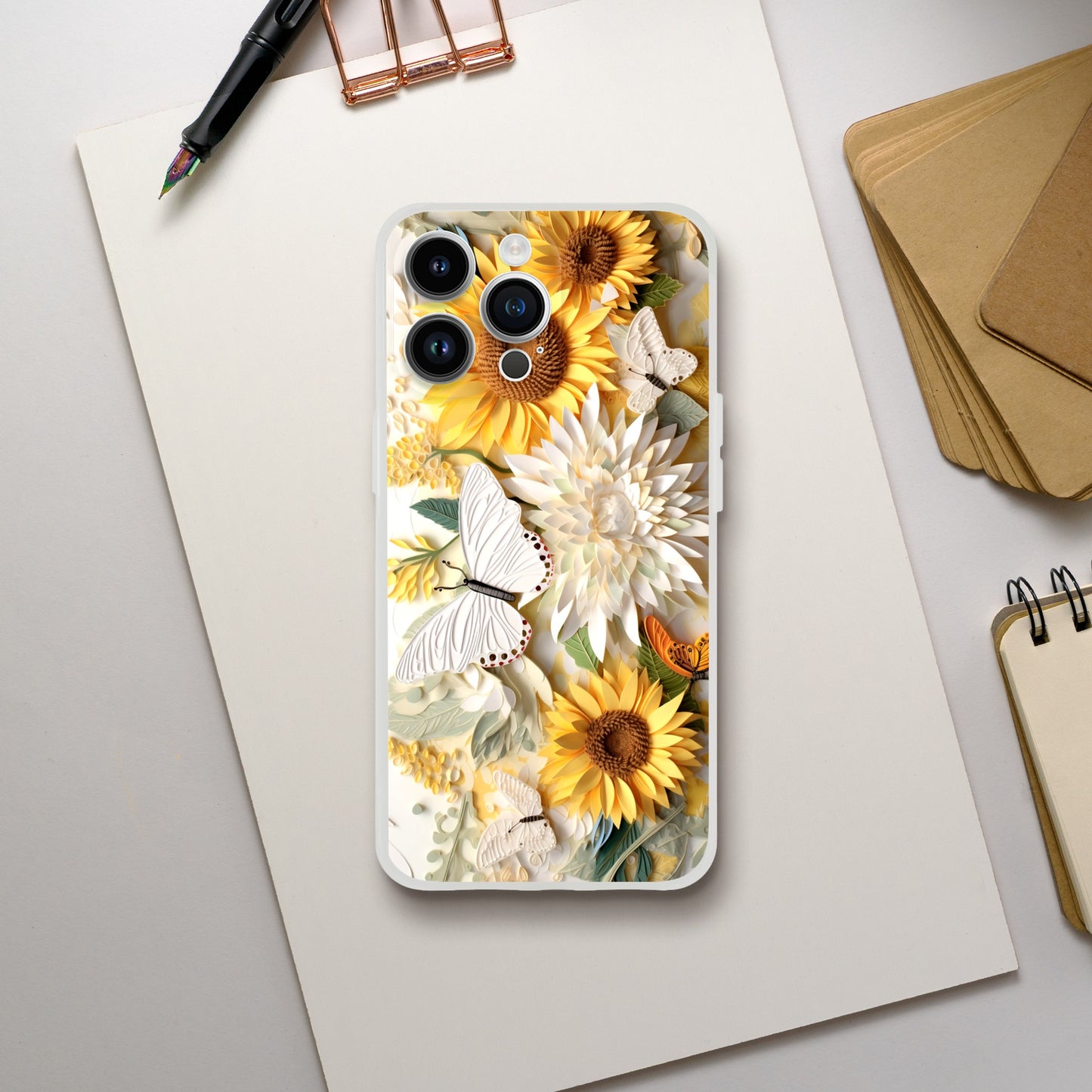 Daisey & Butterfly iPhone Flexi case