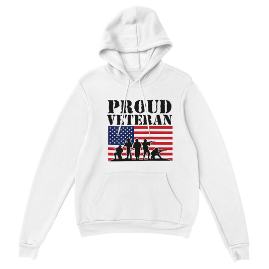 Proud Veteran - Classic Unisex Pullover Hoodie