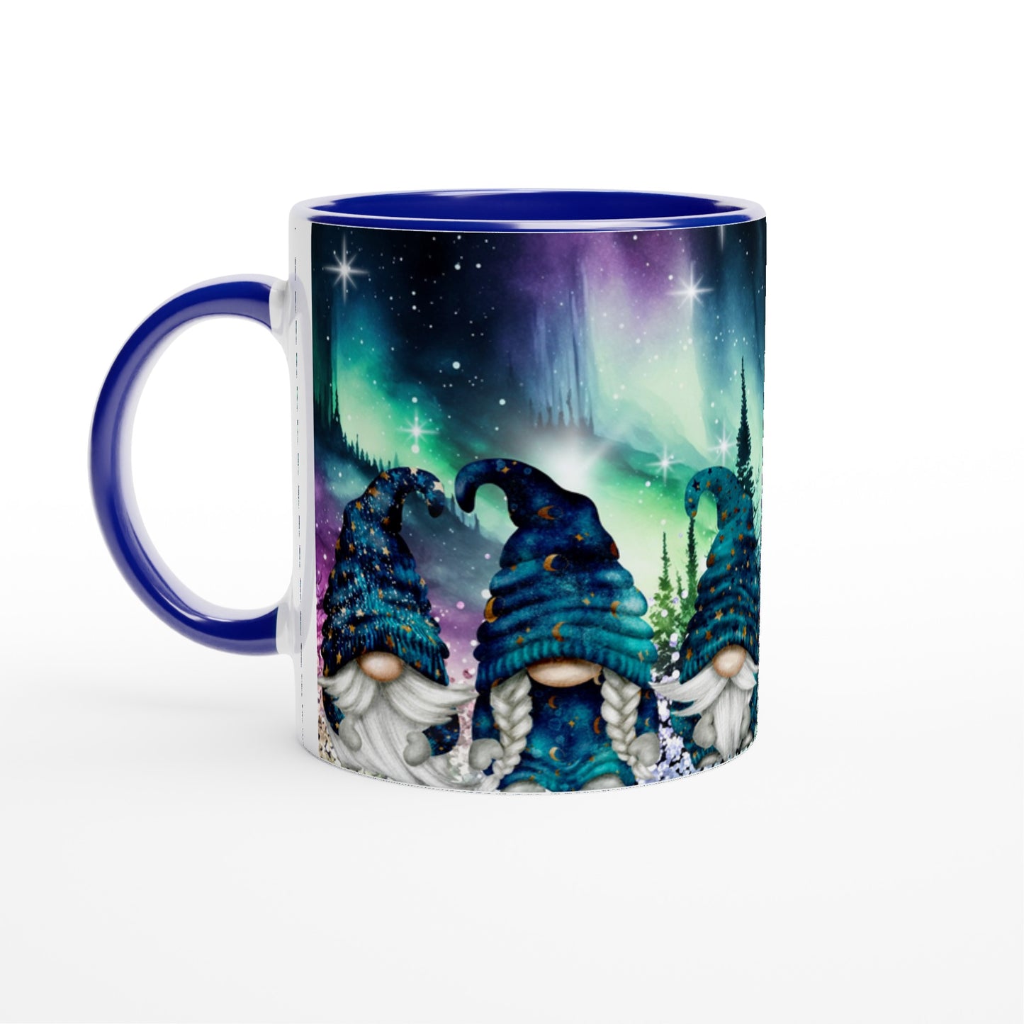 Aurora and Gnomes with blue handle