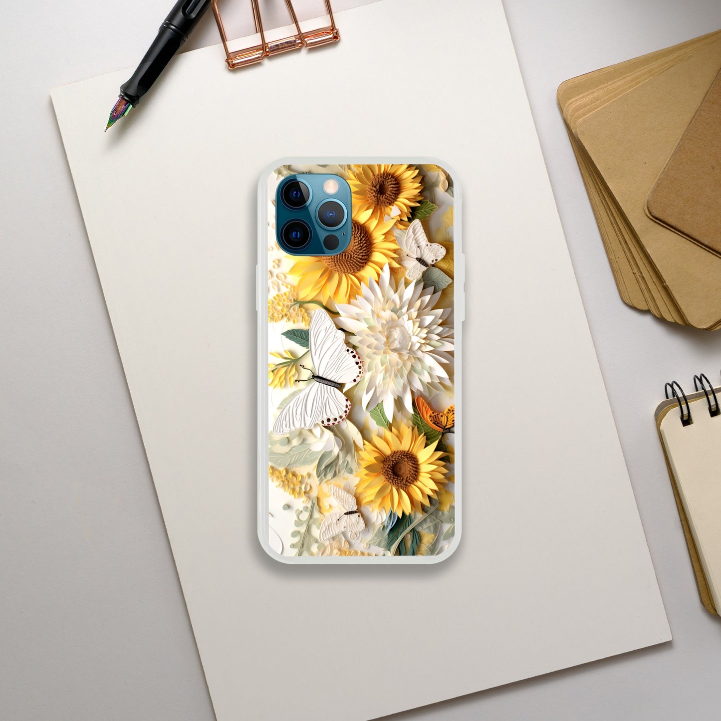 Daisey & Butterfly iPhone Flexi case