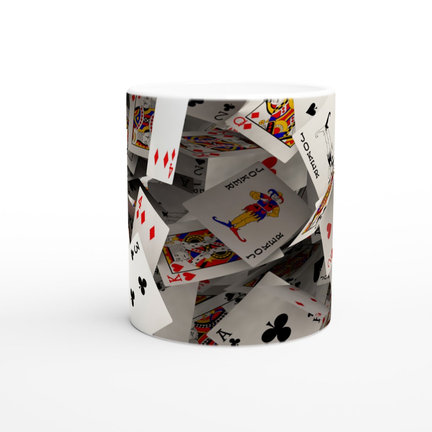 Deck of Cards - White 11oz Ceramic Mug