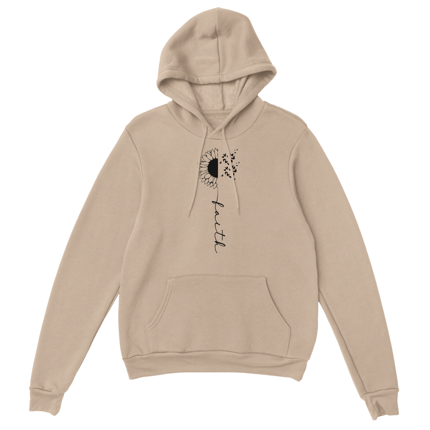 Faith and Sunflower - Classic Unisex Pullover Hoodie