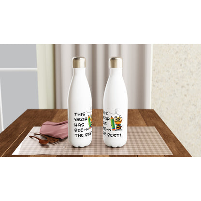 This Year Has Bee-n The Best 17oz Stainless Steel Water Bottle