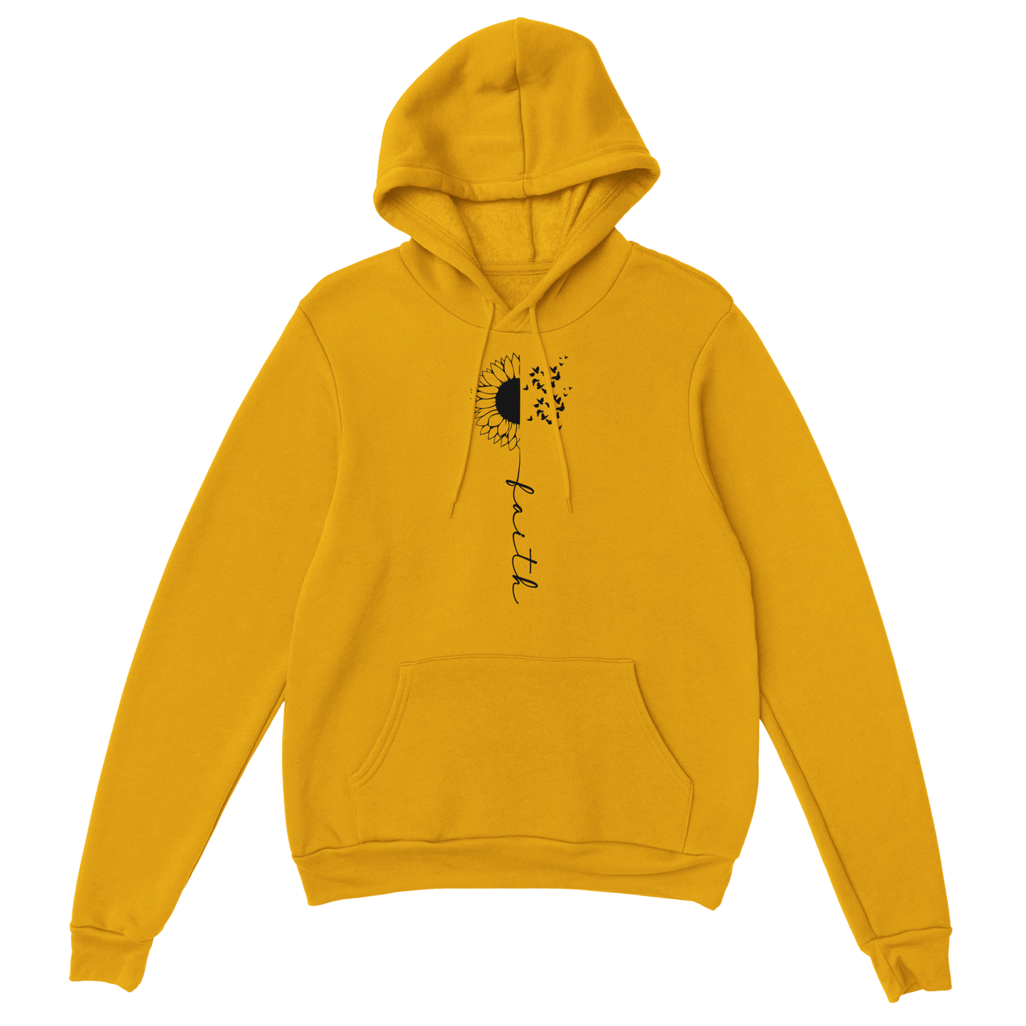 Faith and Sunflower - Classic Unisex Pullover Hoodie