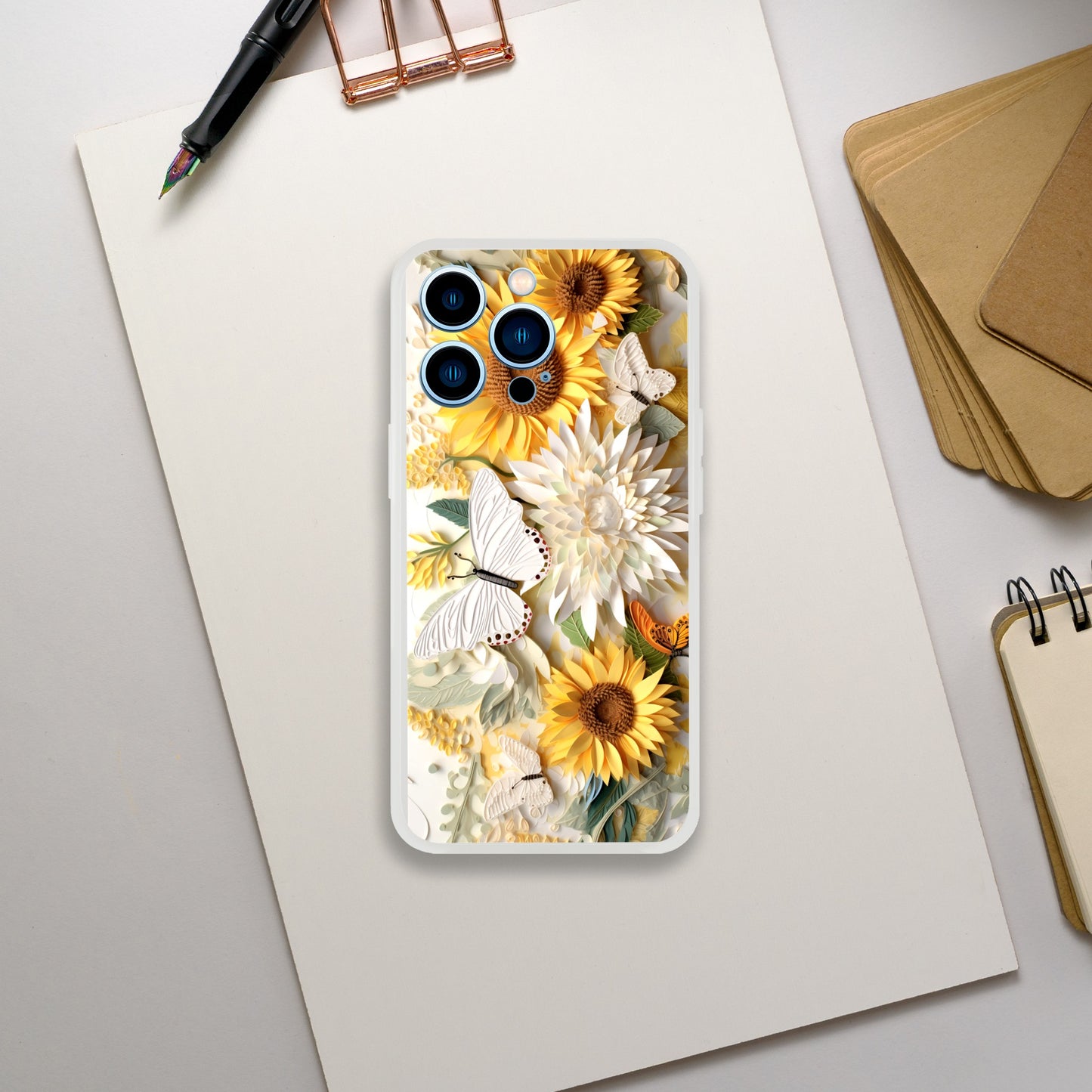 Daisey & Butterfly iPhone Flexi case