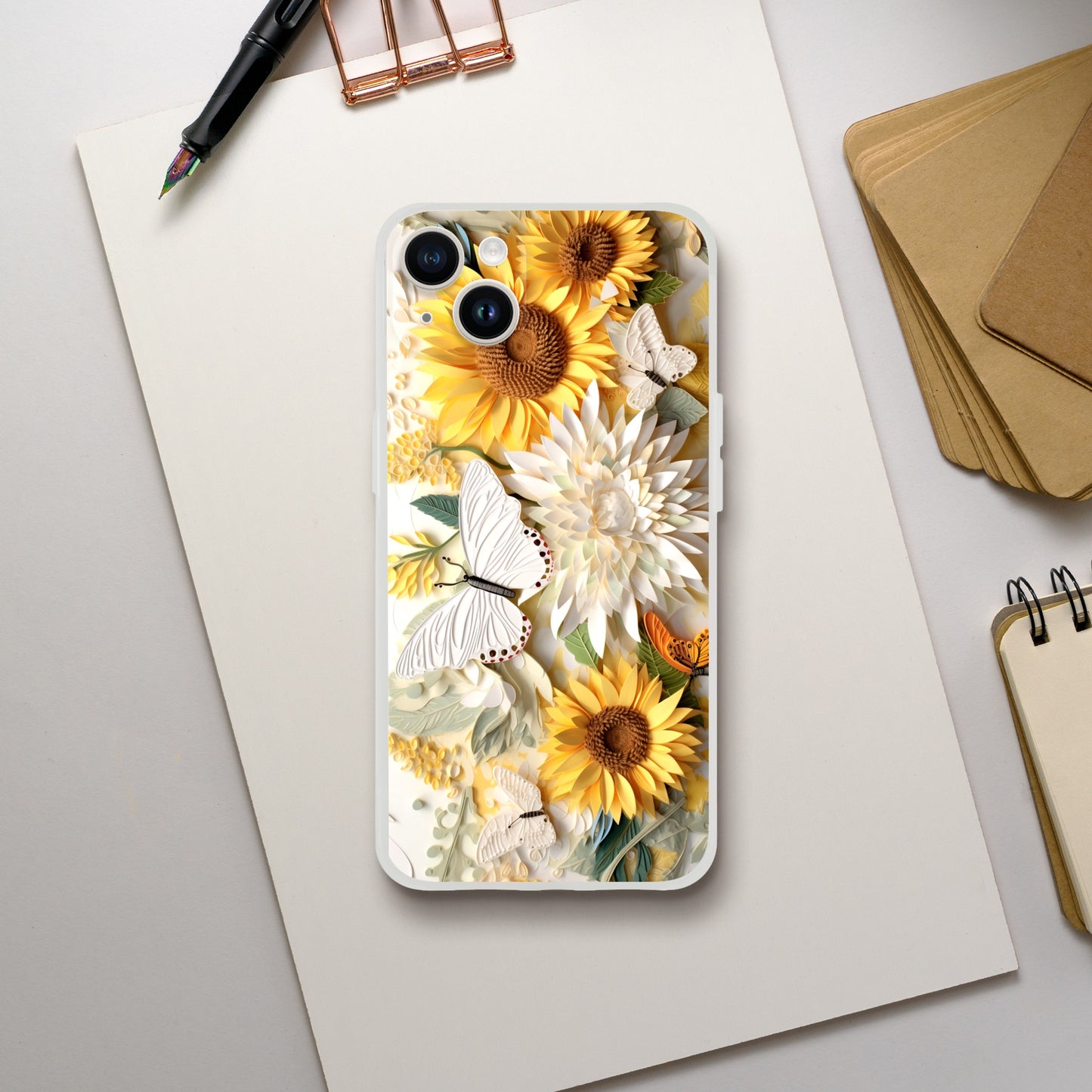 Daisey & Butterfly iPhone Flexi case
