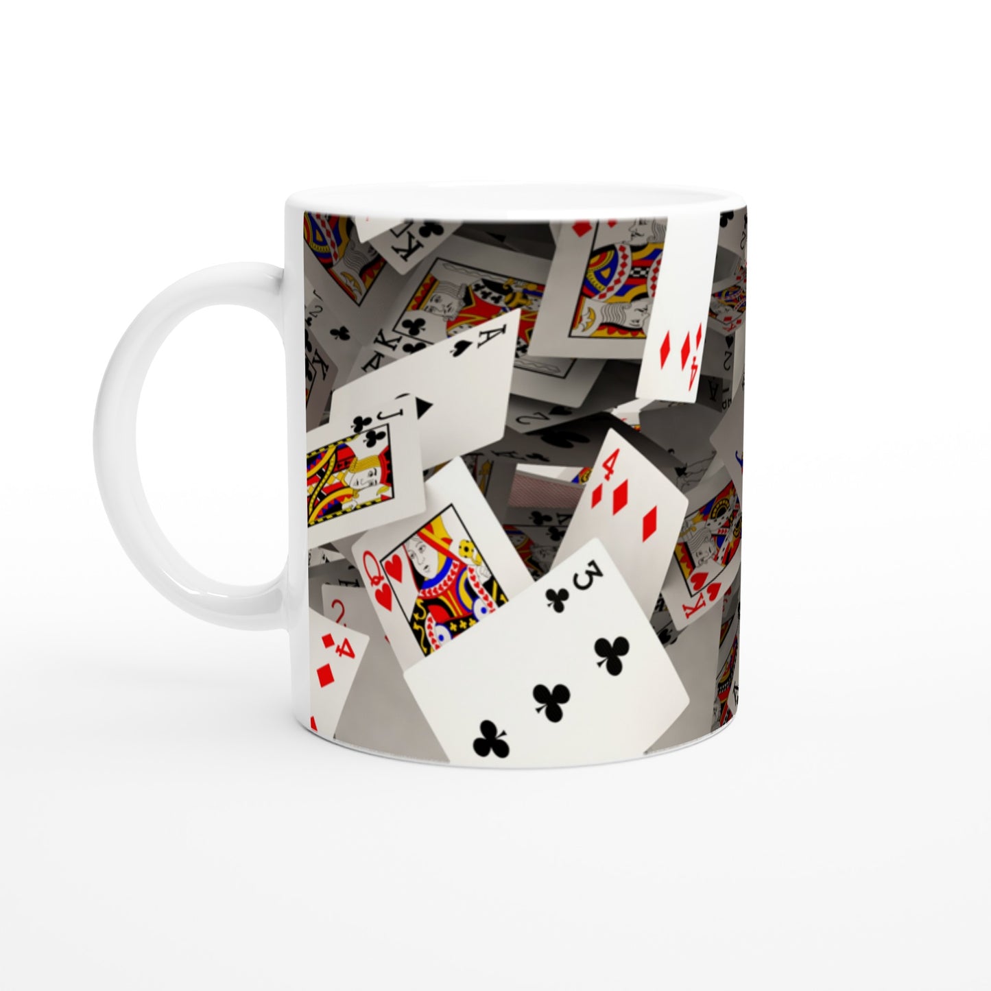 Deck of Cards - White 11oz Ceramic Mug