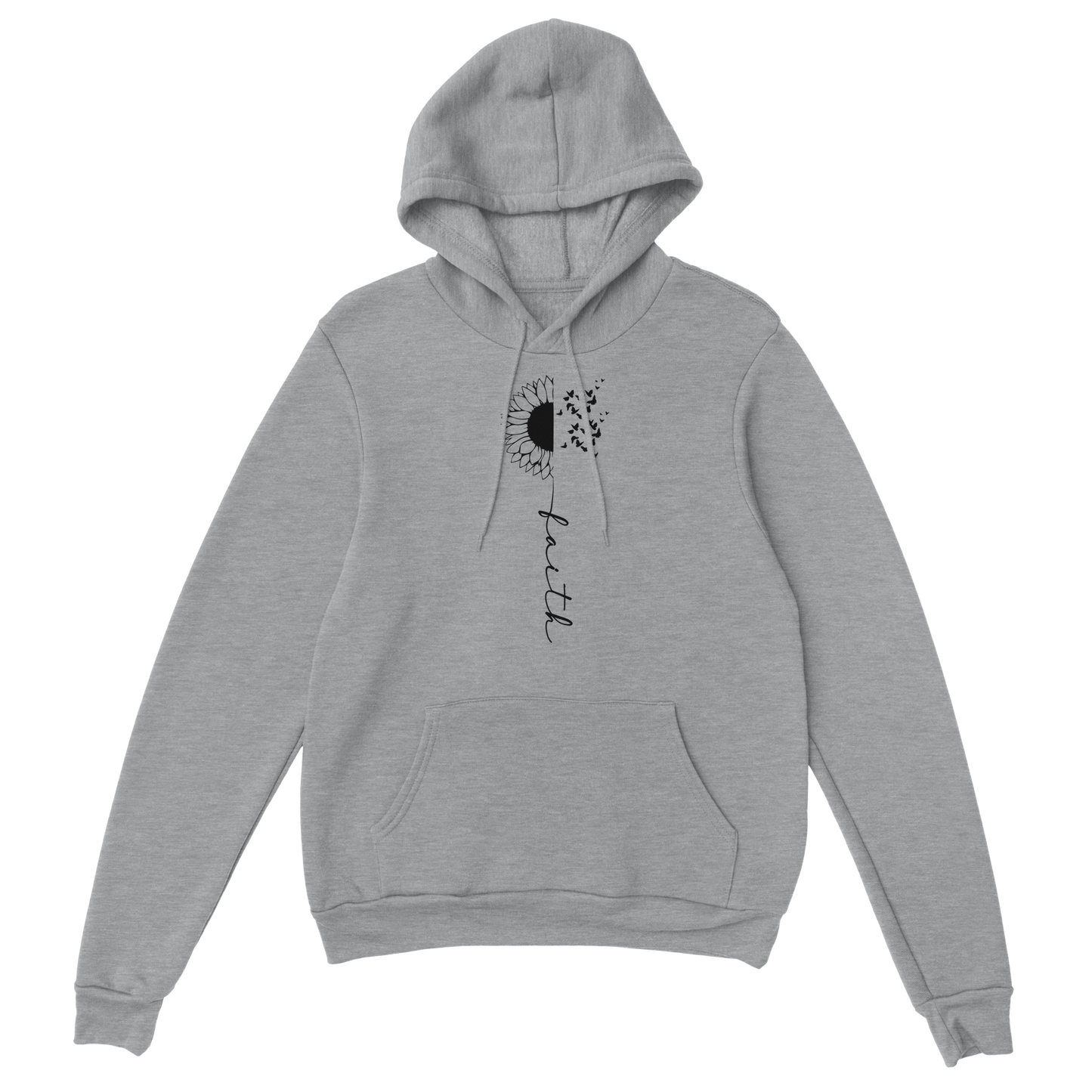 Faith and Sunflower - Classic Unisex Pullover Hoodie
