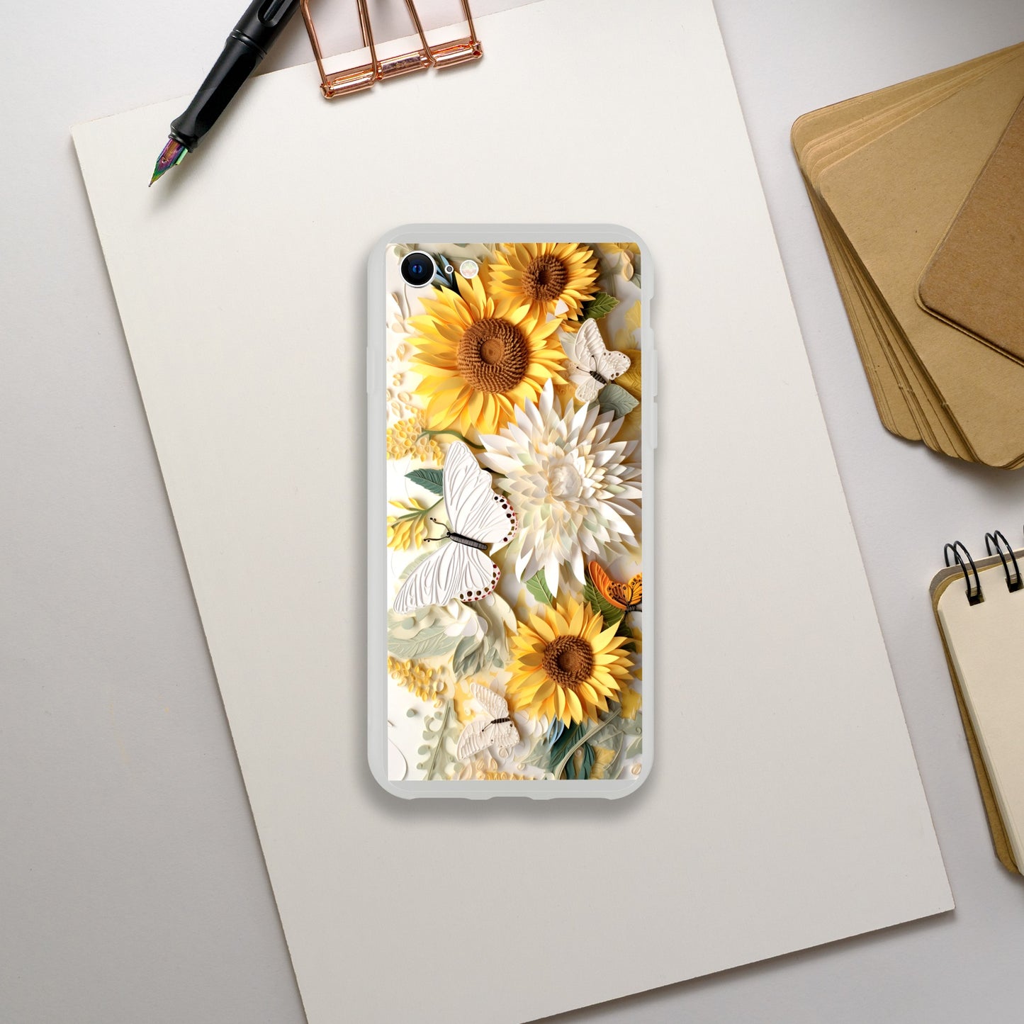 Daisey & Butterfly iPhone Flexi case