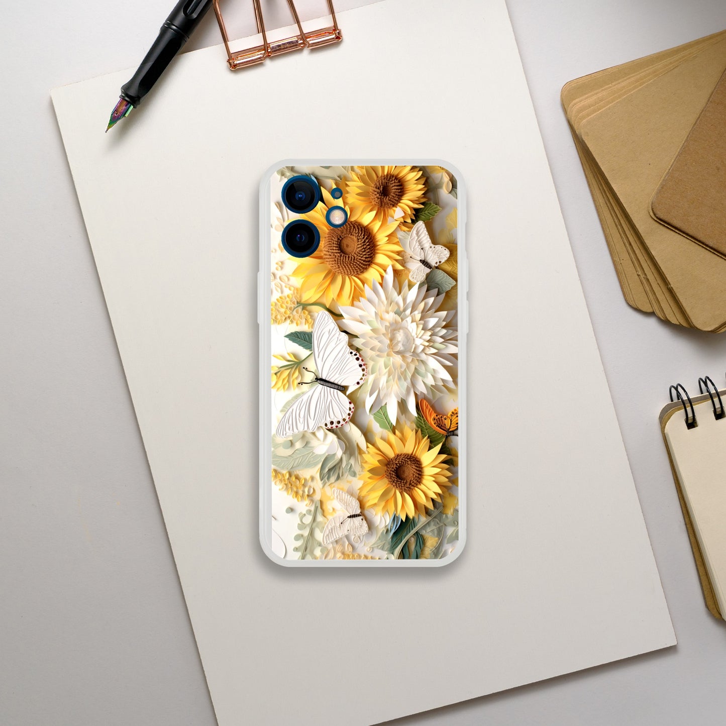 Daisey & Butterfly iPhone Flexi case