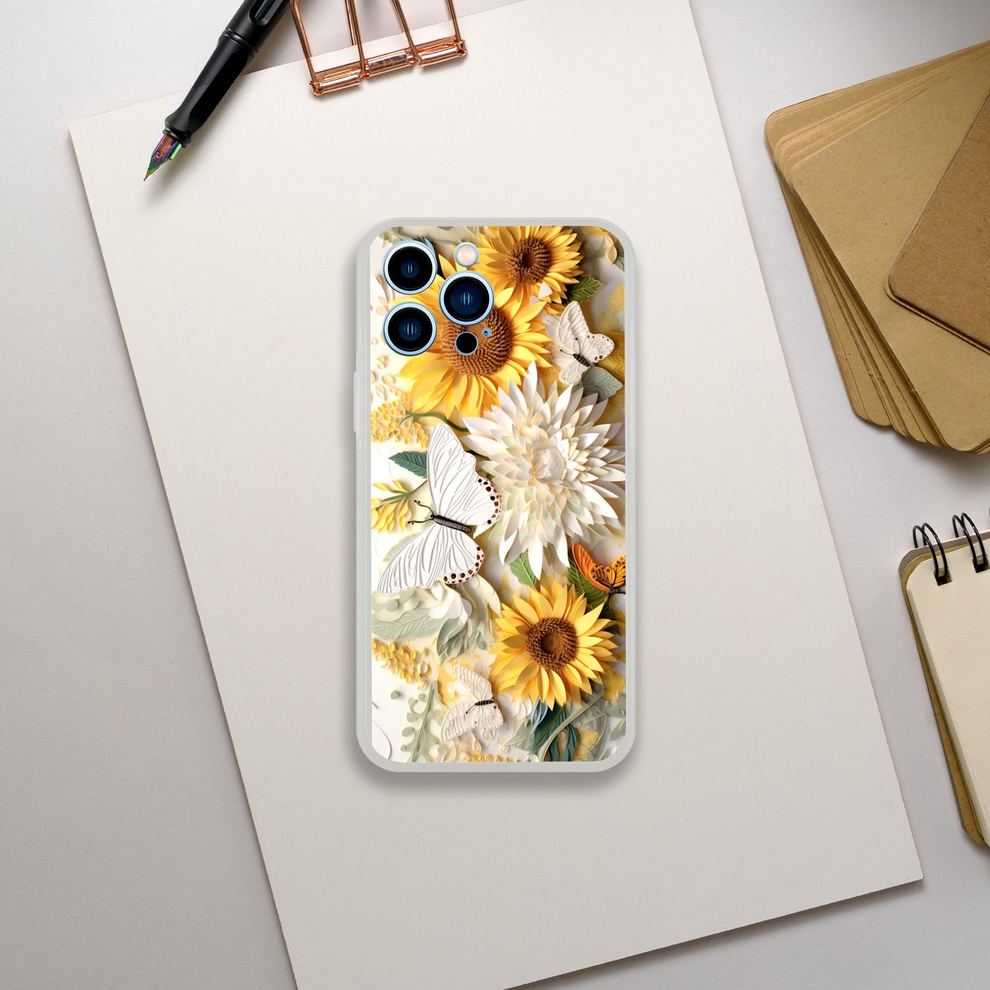 Daisey & Butterfly iPhone Flexi case
