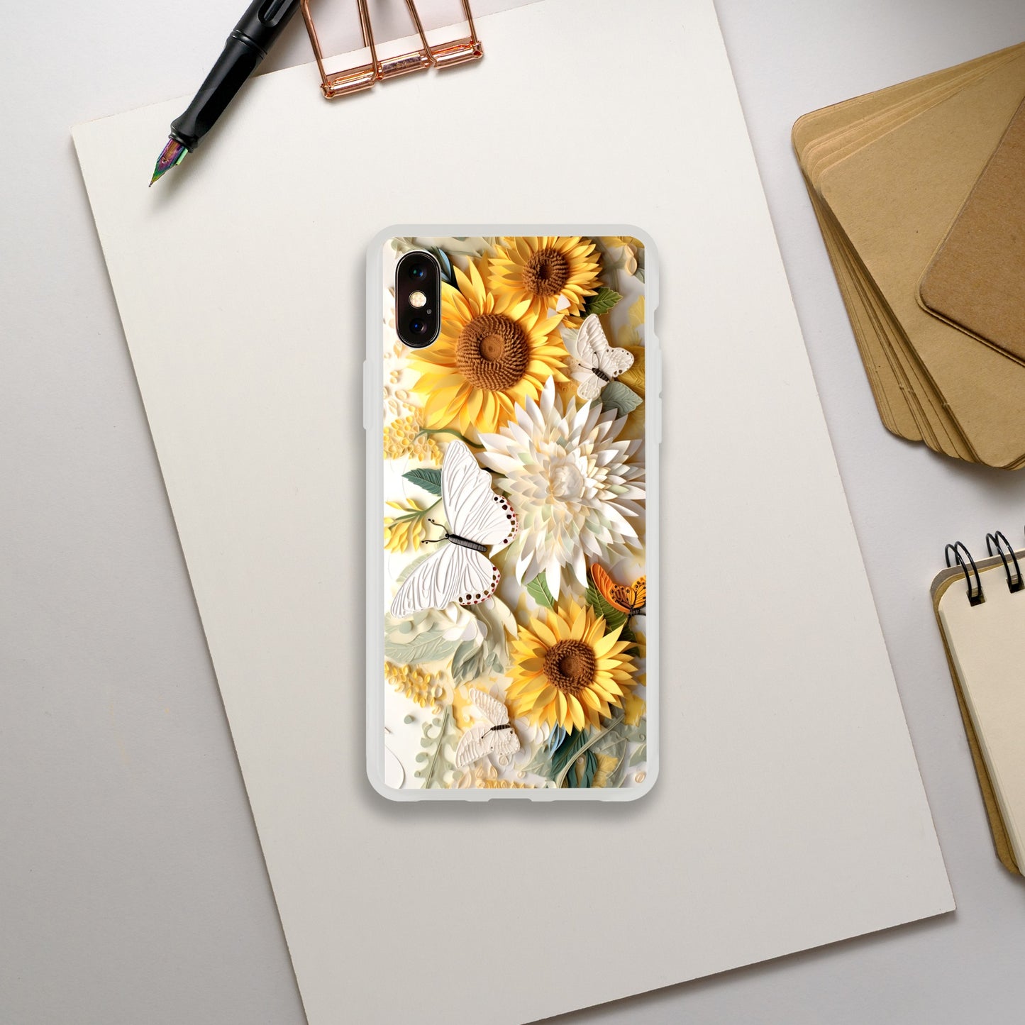 Daisey & Butterfly iPhone Flexi case