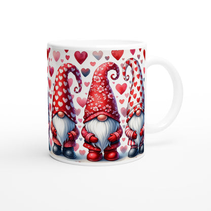 Hearts and Gnomes  - 11oz mug