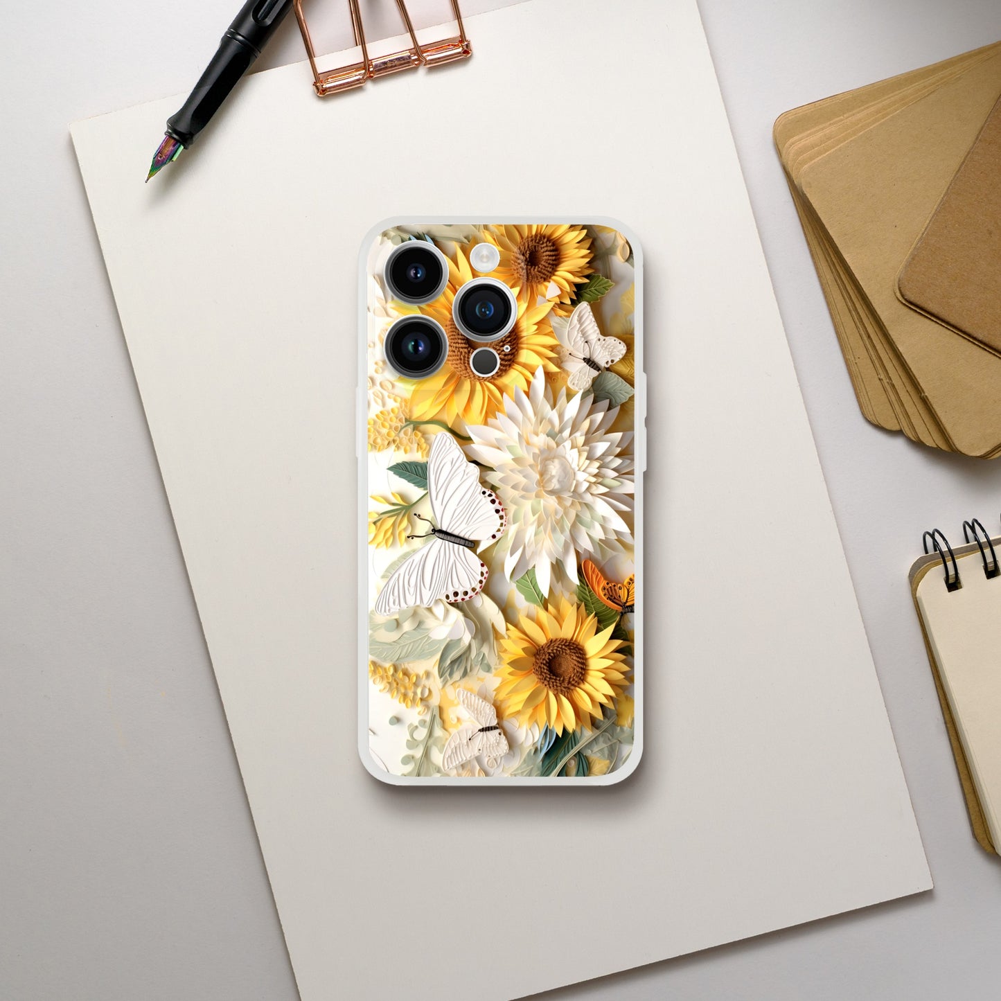 Daisey & Butterfly iPhone Flexi case