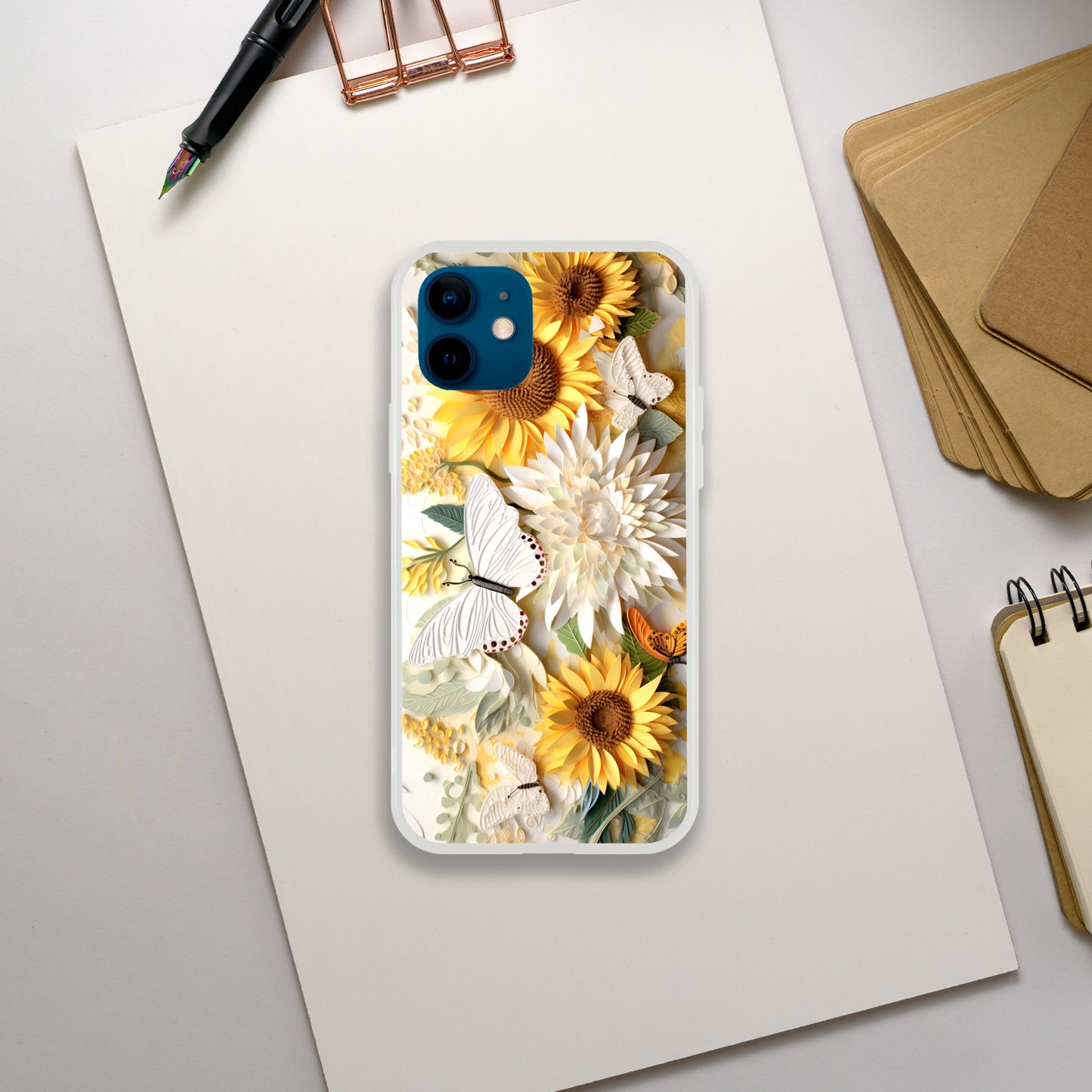 Daisey & Butterfly iPhone Flexi case