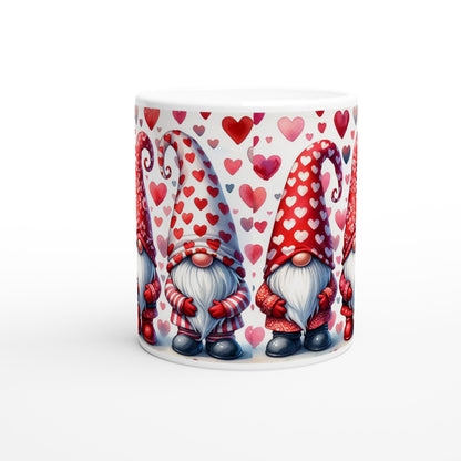 Hearts and Gnomes  - 11oz mug