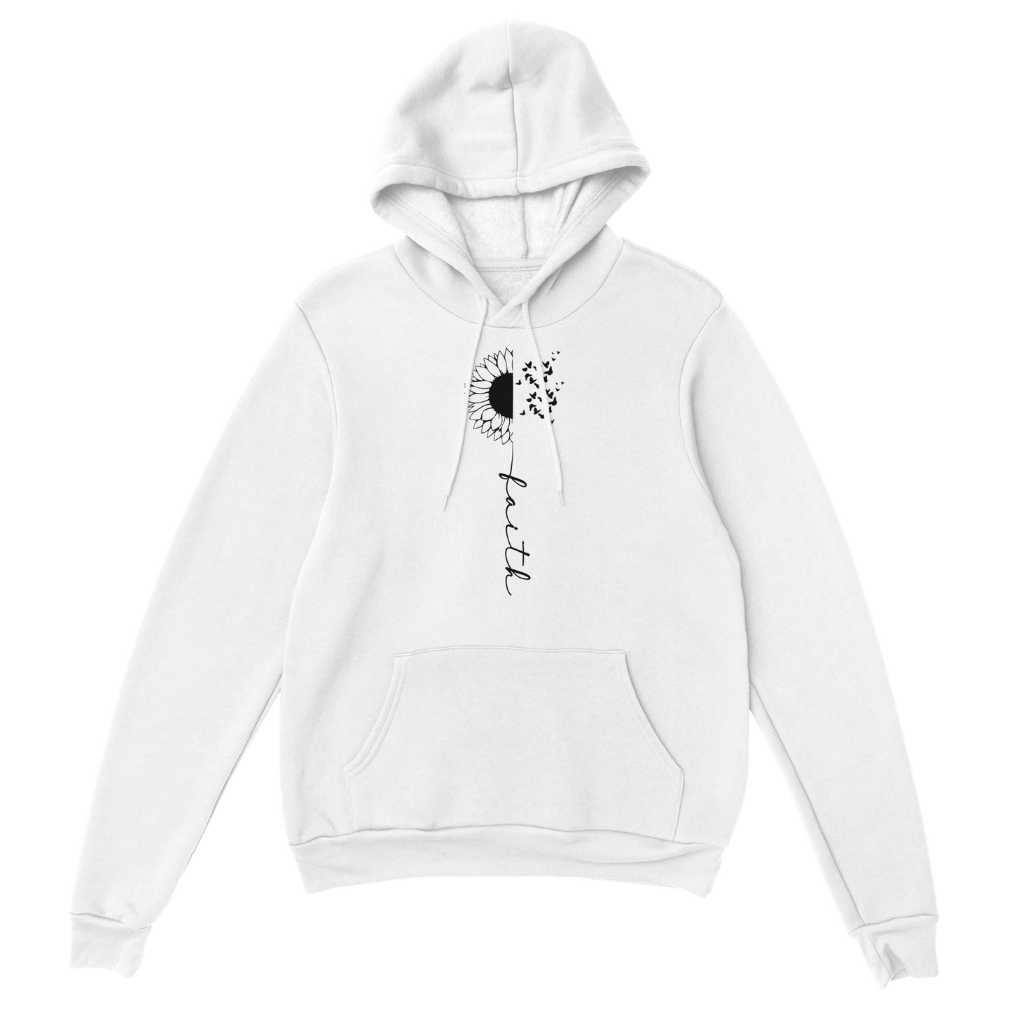 Faith and Sunflower - Classic Unisex Pullover Hoodie